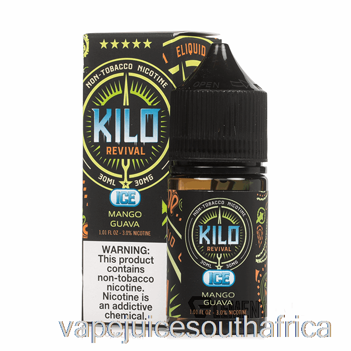 Vape Pods Ice Mango Guava - Kilo Revival Salts - 30Ml 30Mg